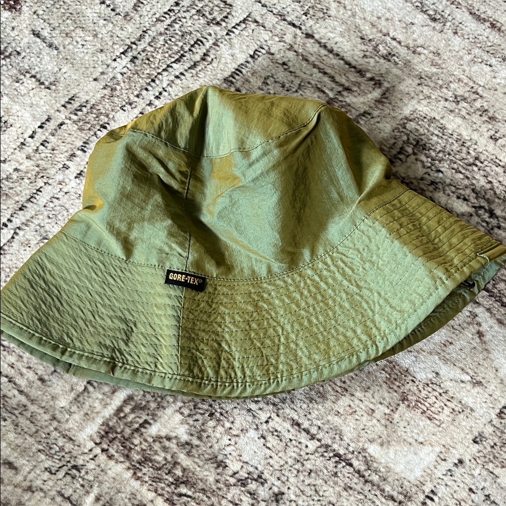 GORE-TEX Khaki Green Wide-Brim Hat